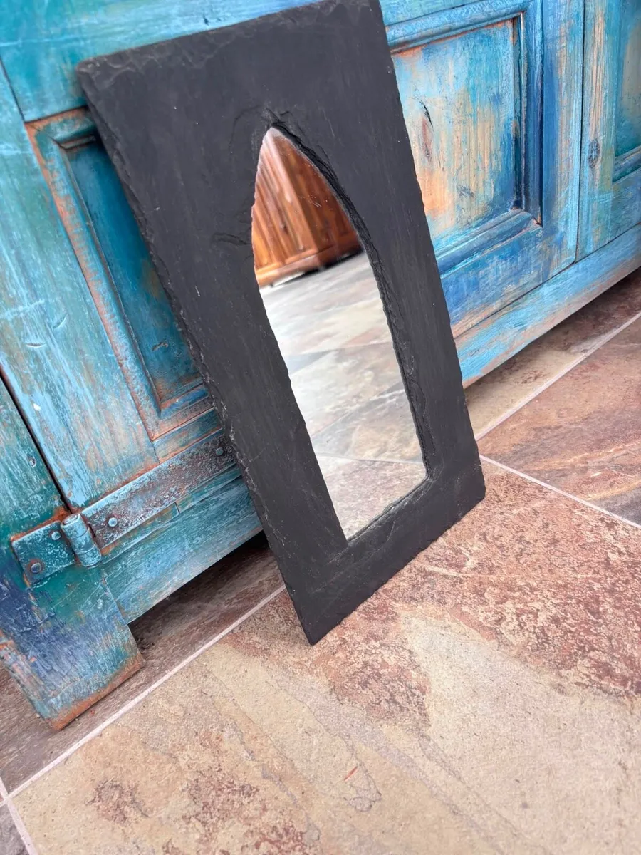 Black Slate Mirror 8Inch X 15Inch - Image 2