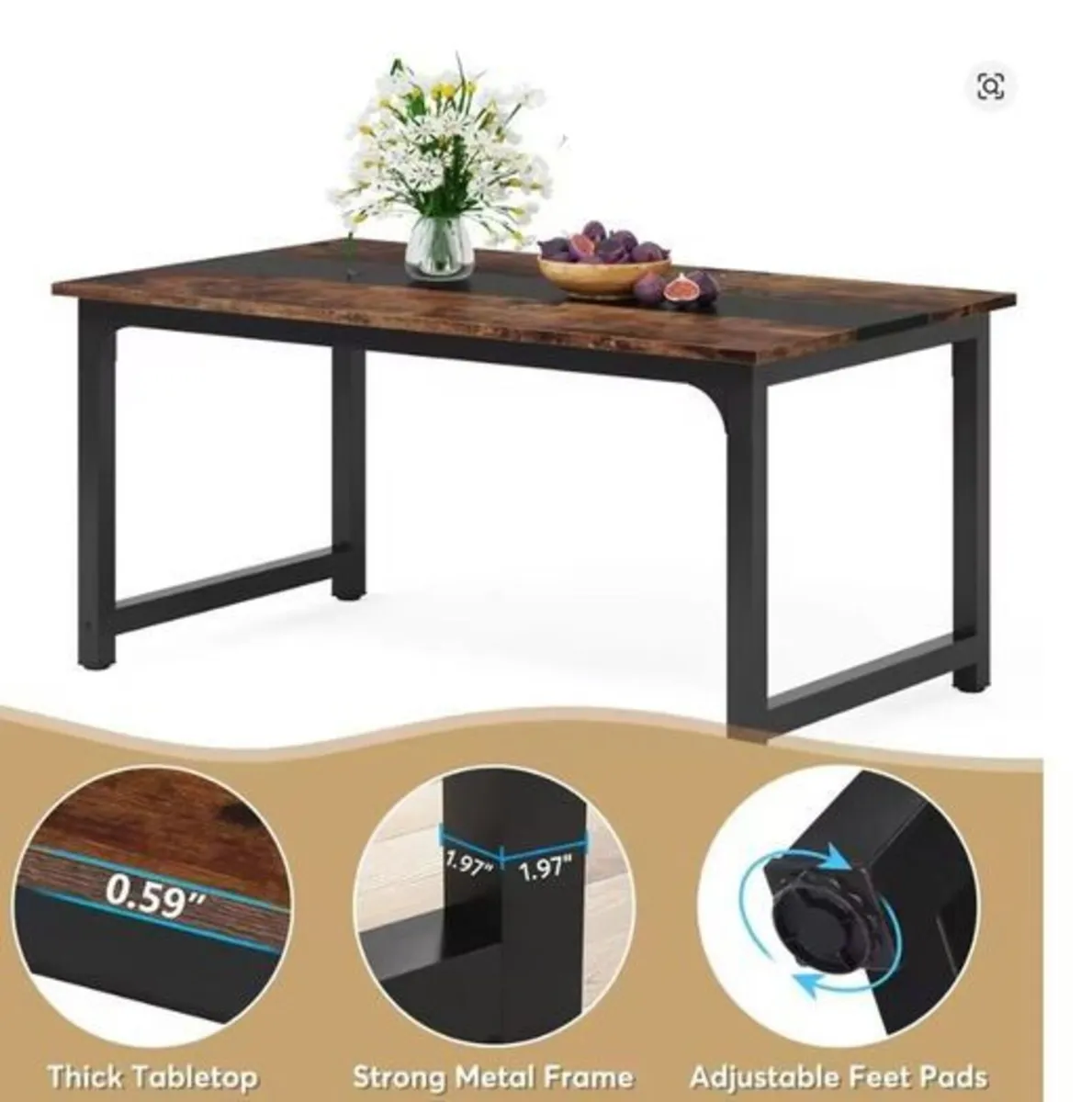 Dining table 6 people - Image 1