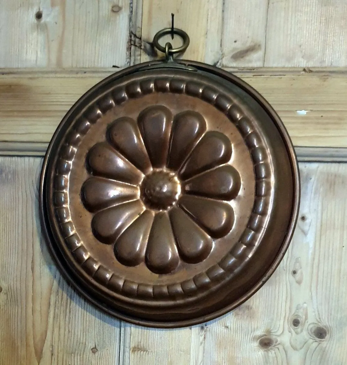 Large Antique French Copper Cake / Jelly Mold - Image 2