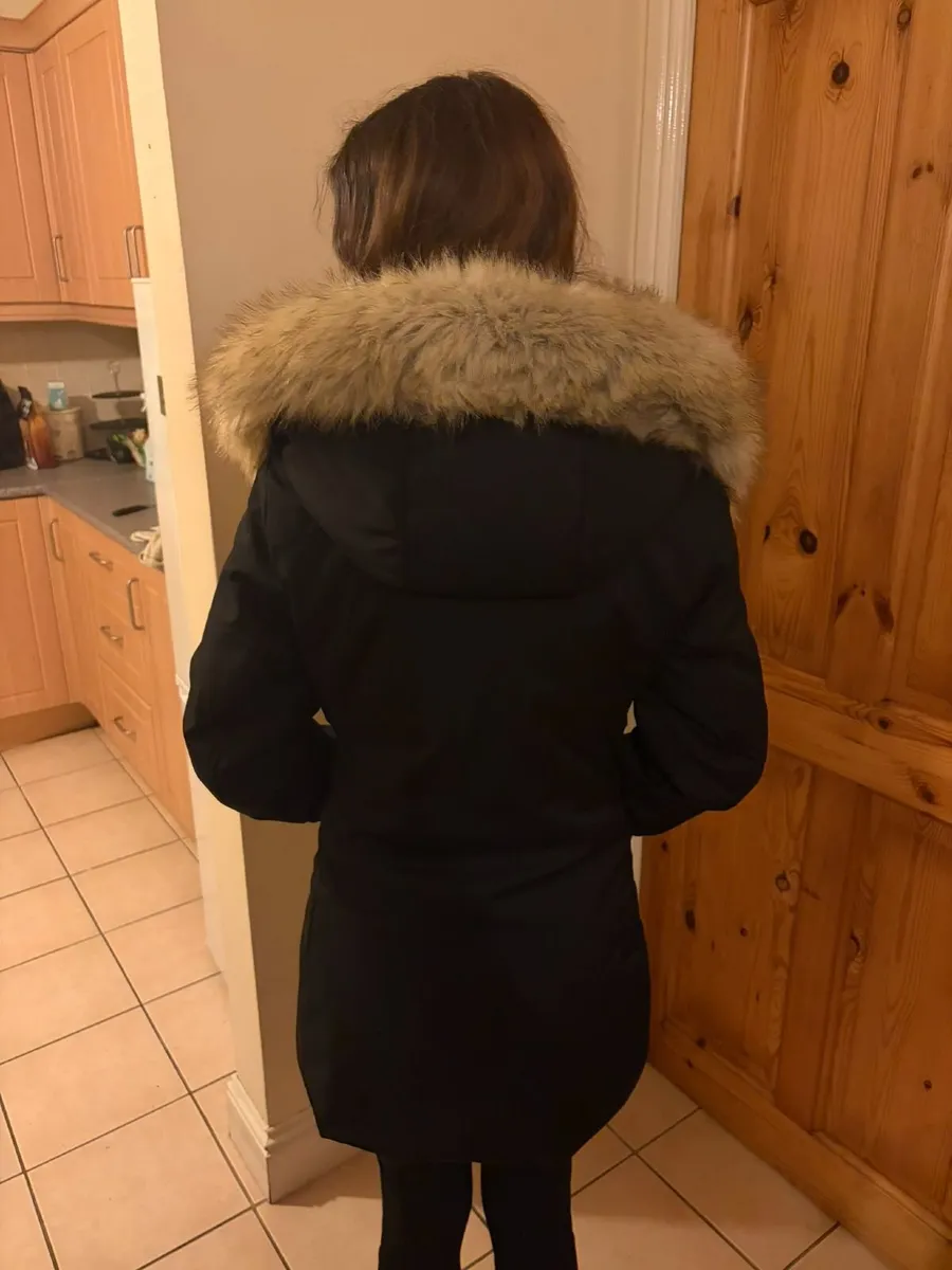 Faux Fur Collar Coat from Zara - Image 2