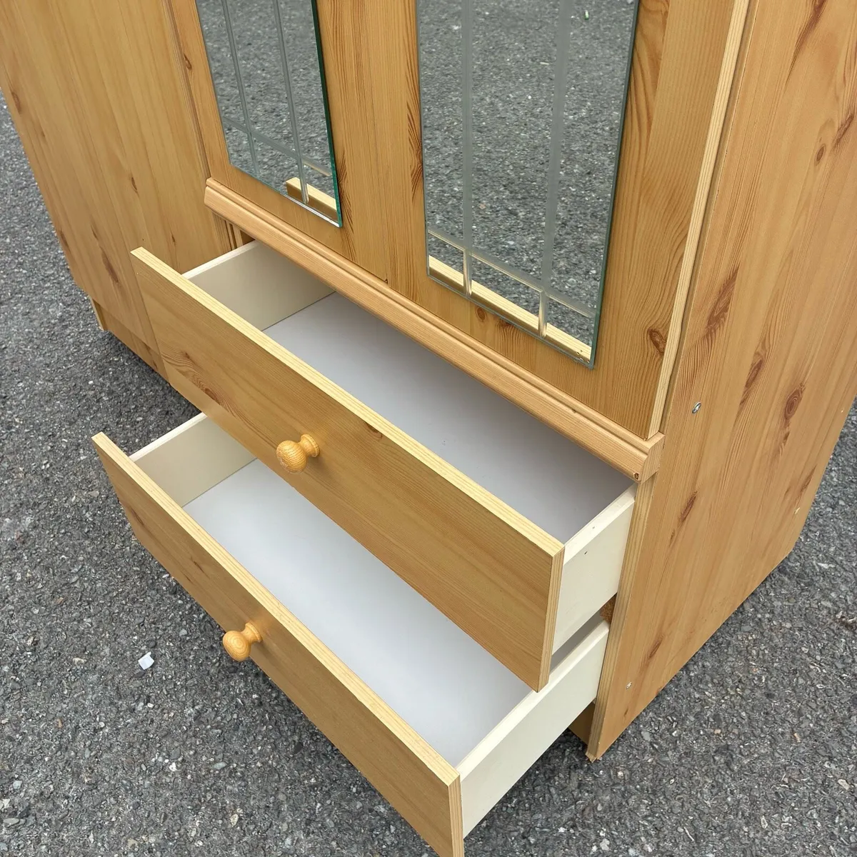 Two Pine Wardrobes €80 & €70 each or €130 for both - Image 3