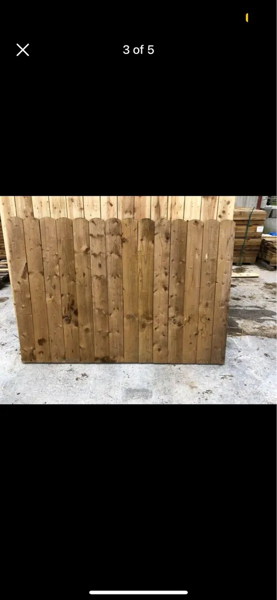 Pressure Treated Fencing Panels - Image 2