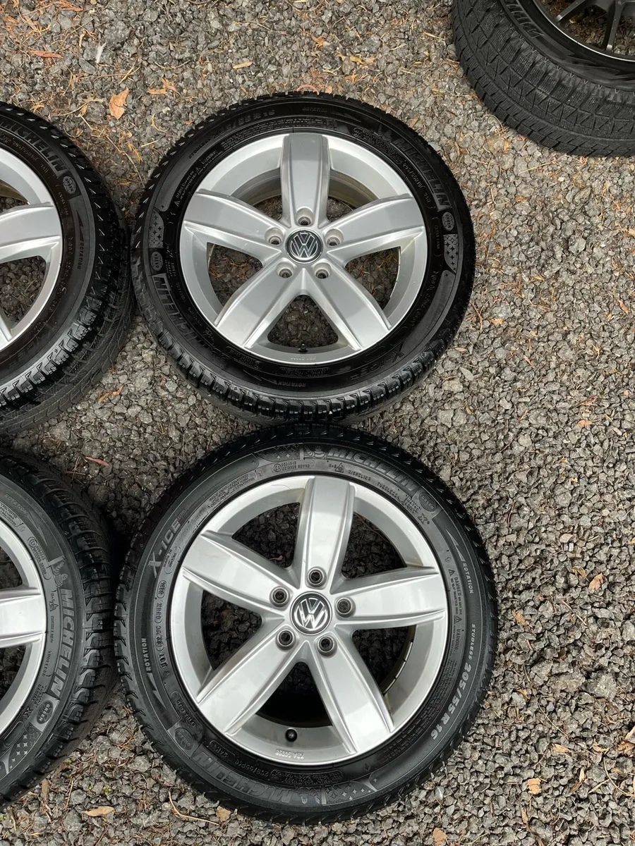 16’ Genuine VW GOLF CADDY 5x112 alloy wheels - Image 3