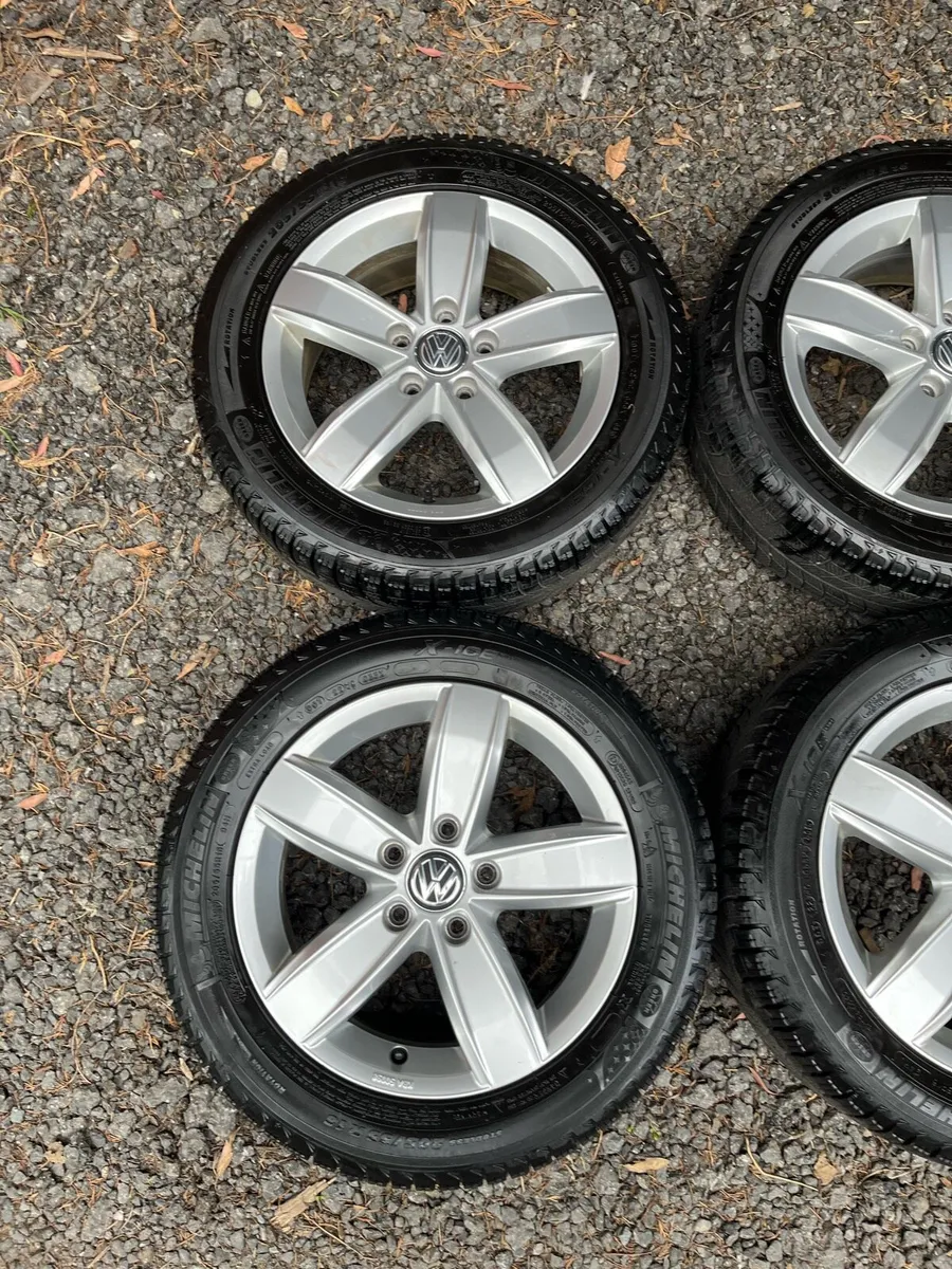 16’ Genuine VW GOLF CADDY 5x112 alloy wheels - Image 2