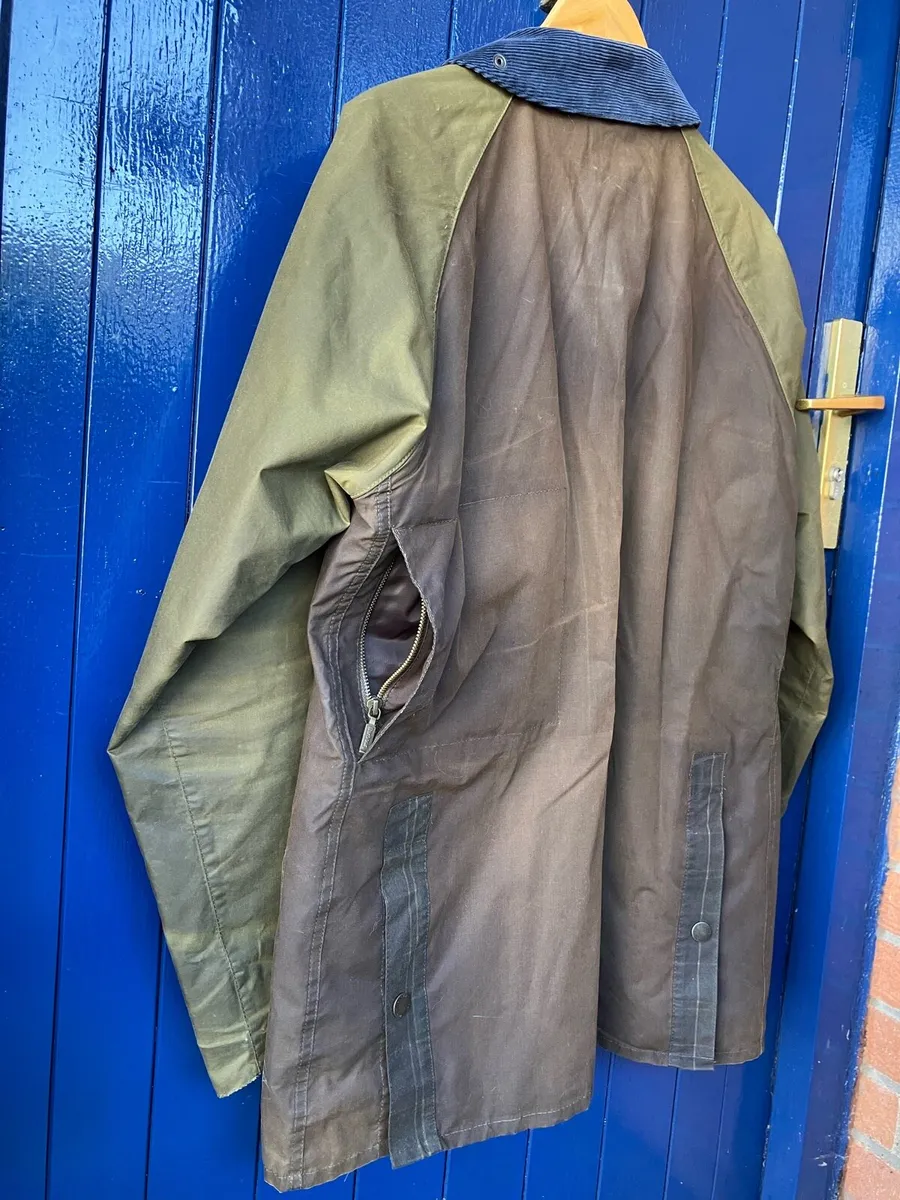 Barbour waxed customised SL Bedale Jacket RARE! - Image 3