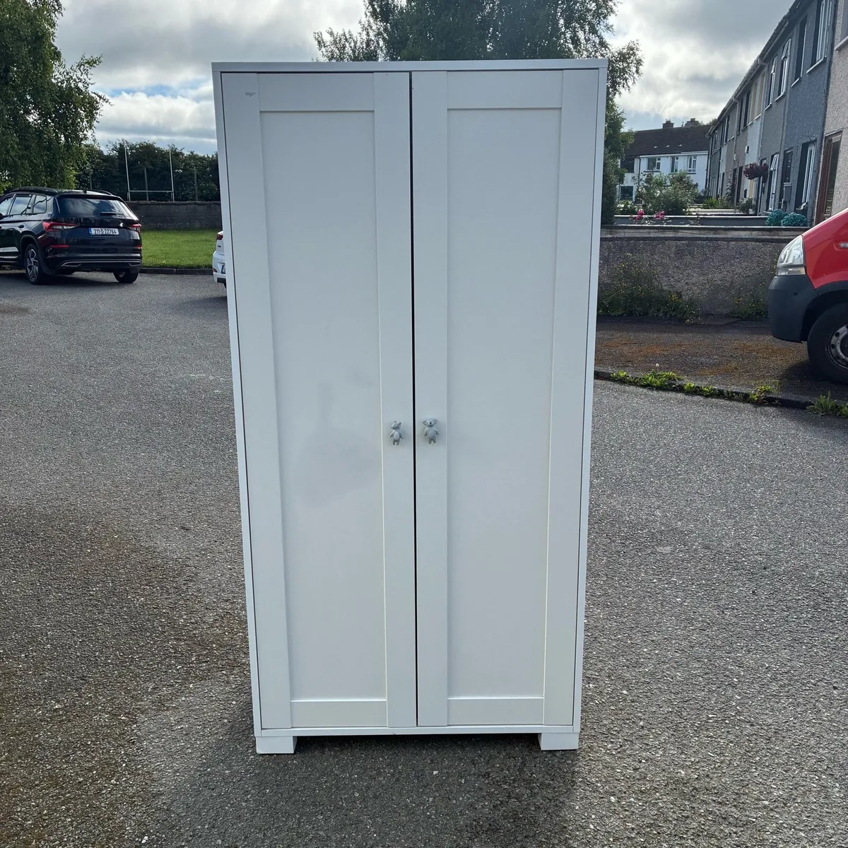 Mamas & Papas kids white wardrobe - Image 1