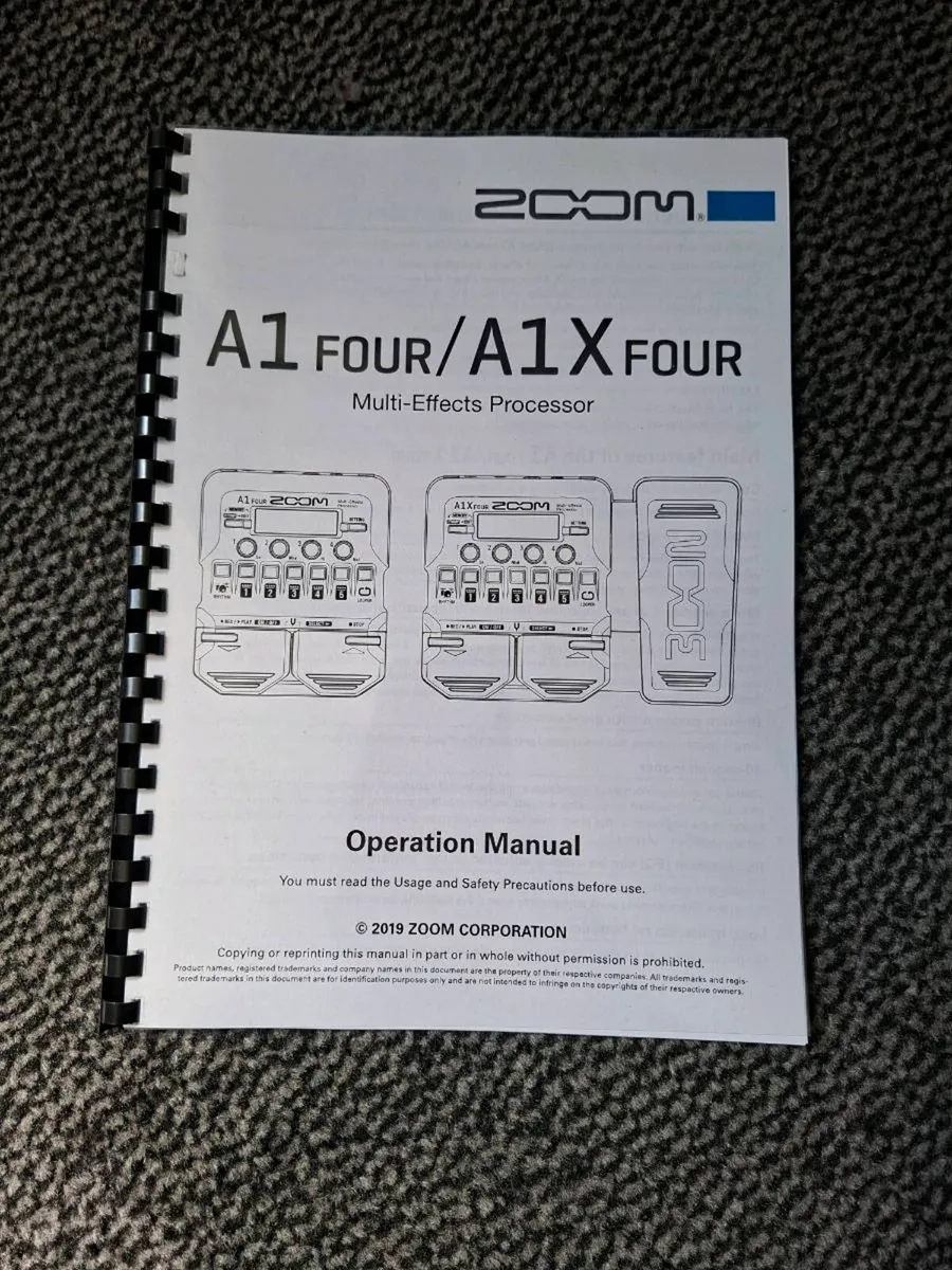 Zoom A1 Four Multi Effects Pedal - Image 4