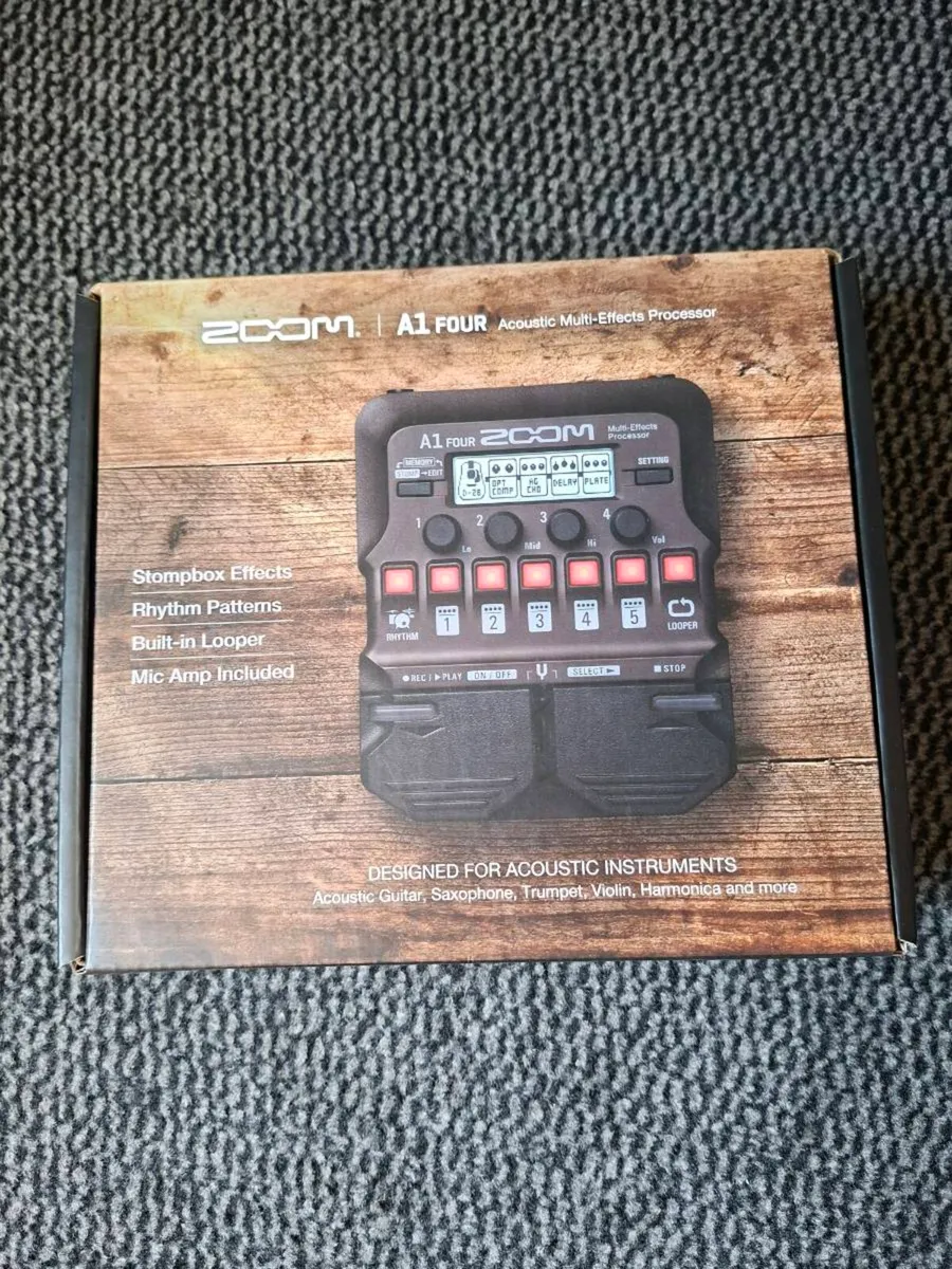 Zoom A1 Four Multi Effects Pedal - Image 2