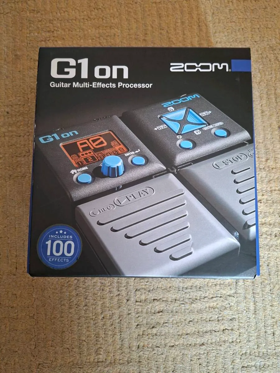 Zoom G1 Guitar Multi Effects Processor - Image 2