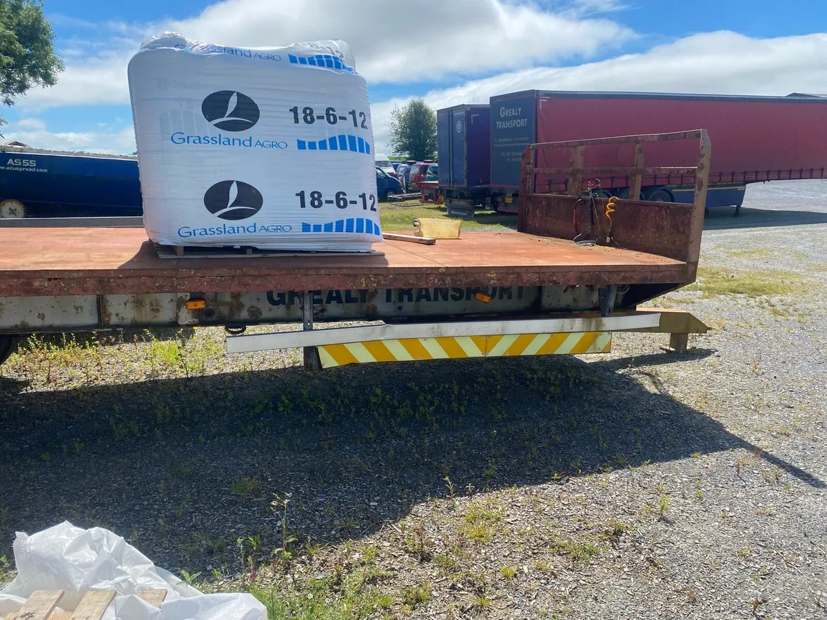 30ft sdc bail trailer/ flatbed trailer - Image 4