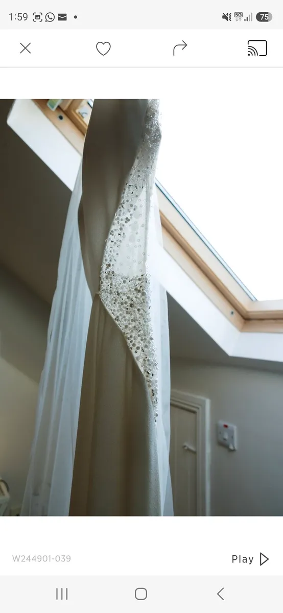 Pronovious "Seea"Wedding Dress - Image 2