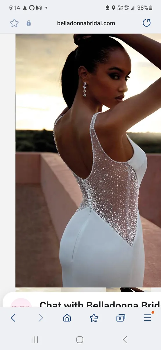 Pronovious "Seea"Wedding Dress - Image 1
