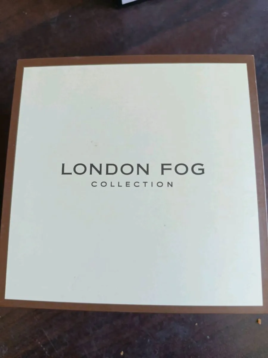 London Fog Gold link 8 inch Unisex Bracelet - Image 4