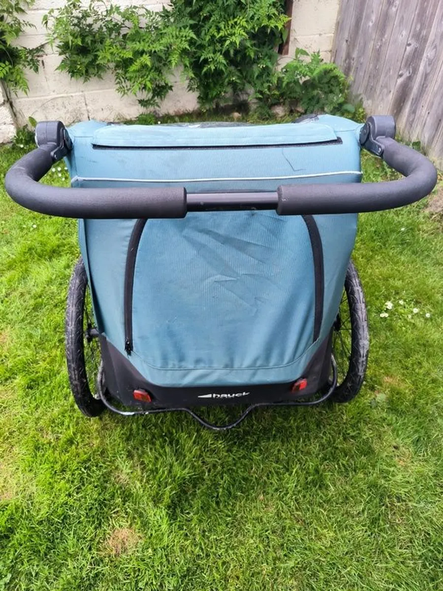 Hauck Dryk Duo 2-in-1 Bike Trailer & Double Bugg - Image 2