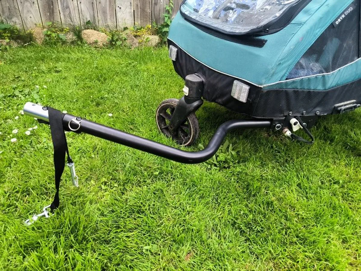 Hauck Dryk Duo 2-in-1 Bike Trailer & Double Bugg - Image 3