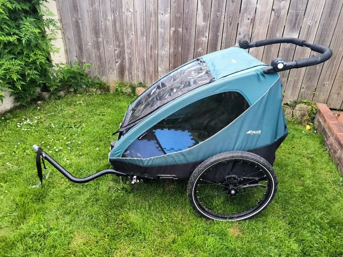 Hauck Dryk Duo 2-in-1 Bike Trailer & Double Bugg - Image 4