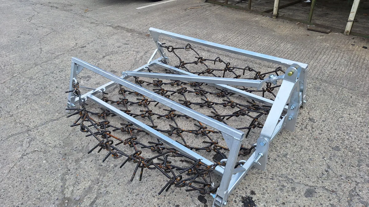 Fleming  1.8M galvanized chain harrow - Image 2