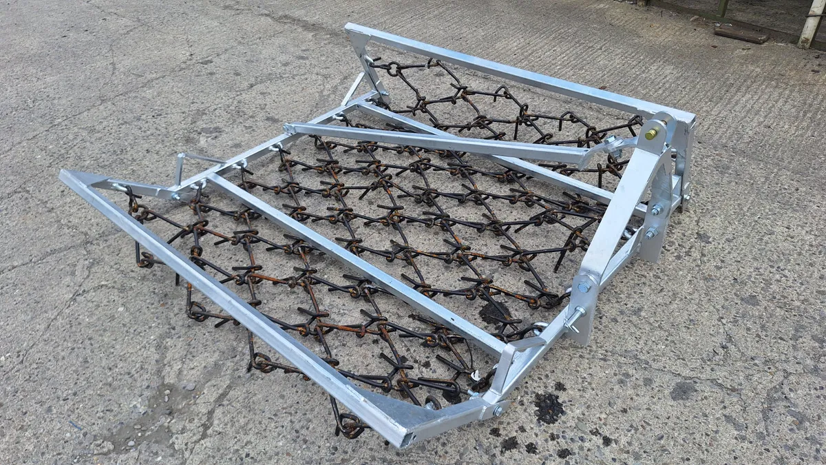 Fleming  1.8M galvanized chain harrow - Image 1