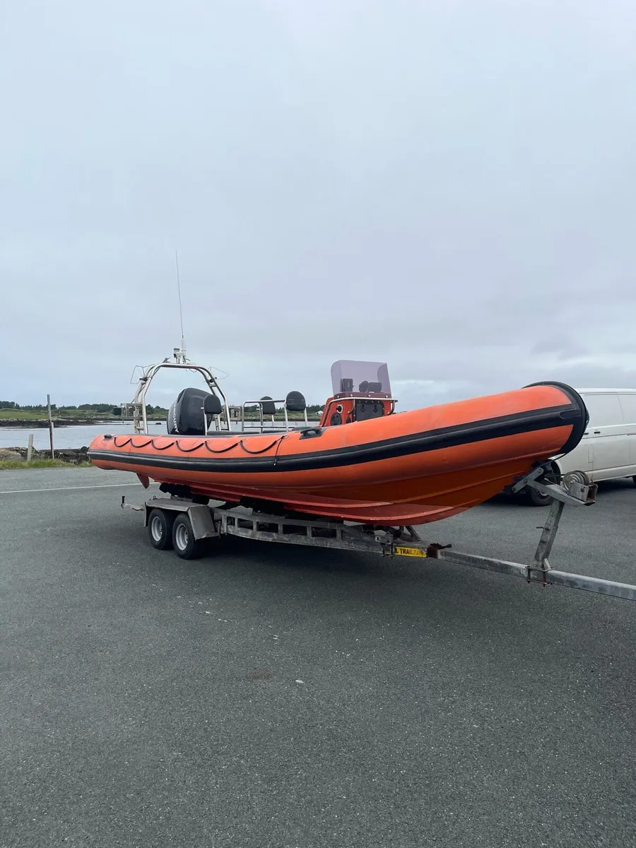 7.5 metre Humber rib for sale - Image 1