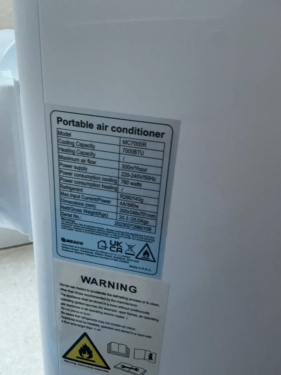 Portable aircon unit - Image 3