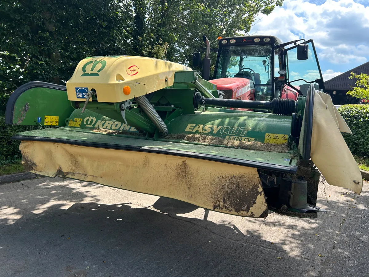 Krone Easy cut F320CV front mower - Image 2