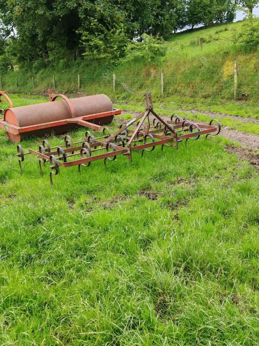 Landroller, Harrow, Flatbed trailer and Haybob - Image 2