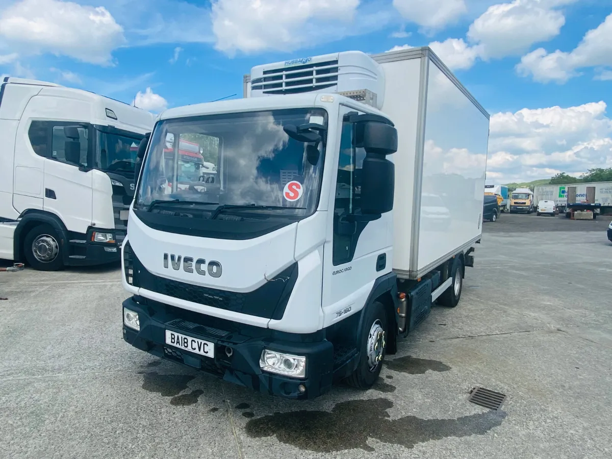 2018 Iveco 75 160 4x2 Fridge - Image 2