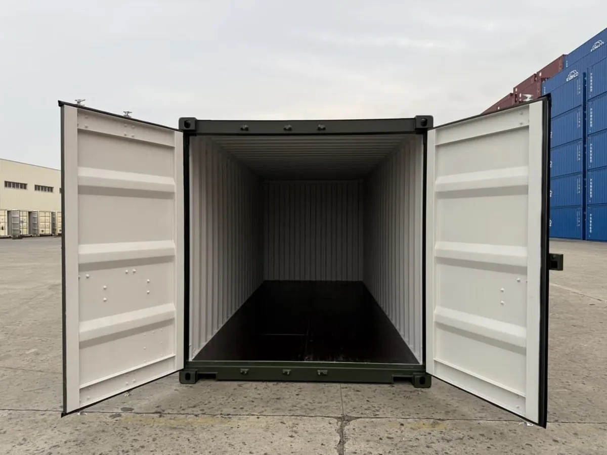 NEW 20FT Shipping Container Green - Image 2