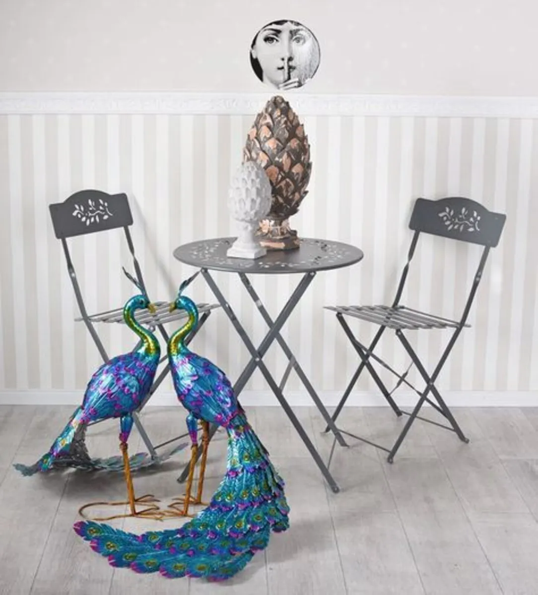 Bistro Set iron vintage french style - Image 4