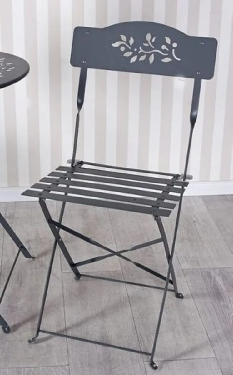 Bistro Set iron vintage french style - Image 2