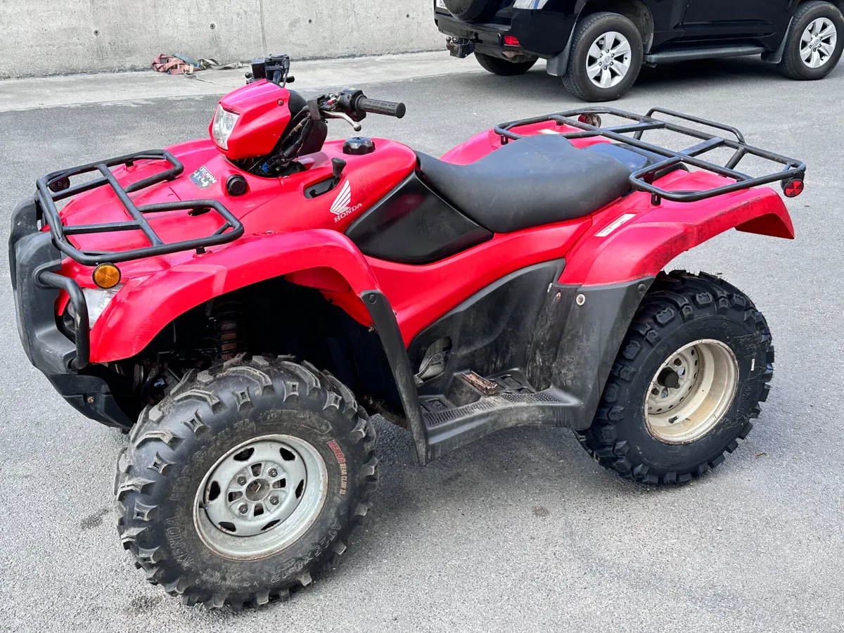 2012 Honda TRX 500 FM only 2036hrs - Image 4