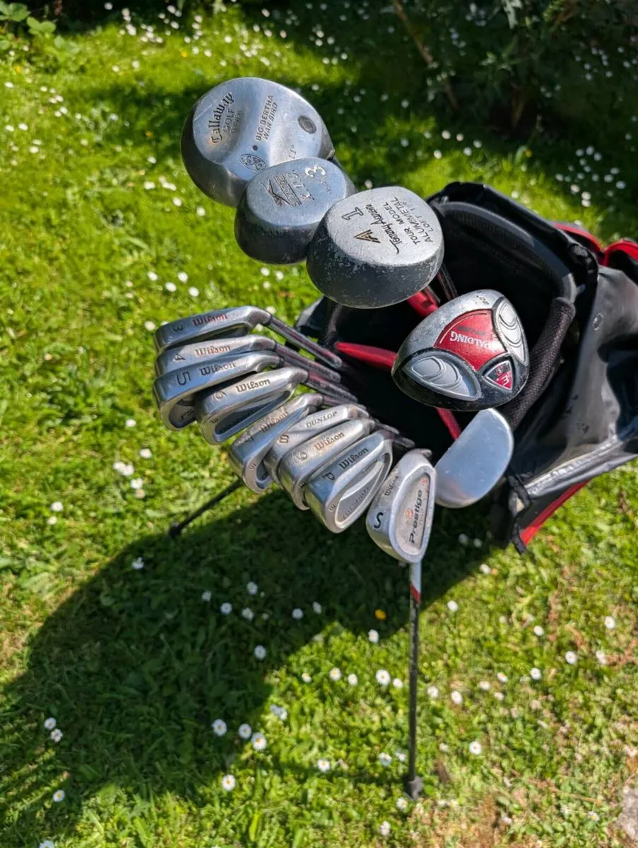 Wilson Golf clubs & titleist stand bag want gone - Image 4