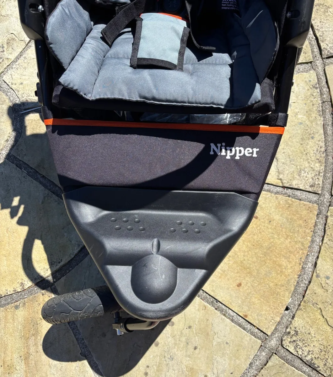 Out’n’About Nipper Single V4 Pushchair – Grey - Image 4