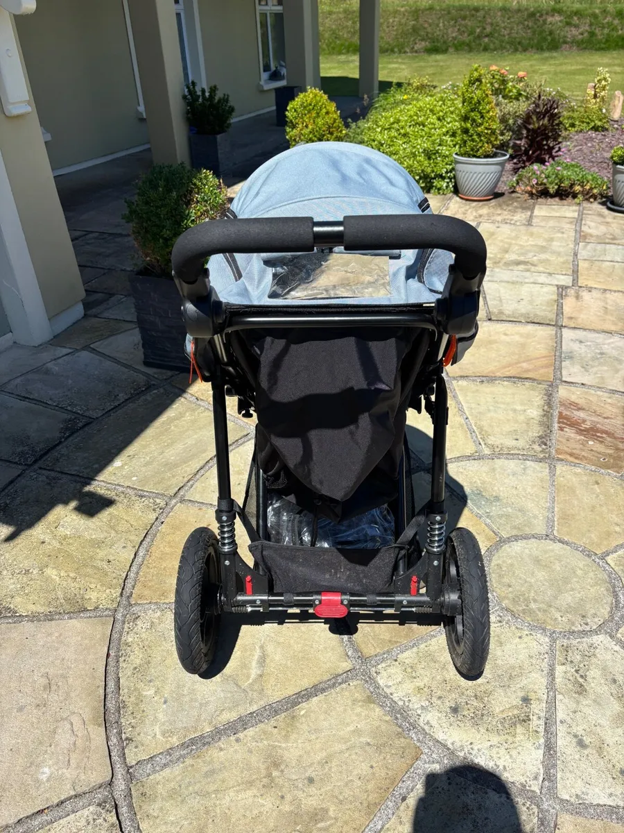 Out’n’About Nipper Single V4 Pushchair – Grey - Image 3