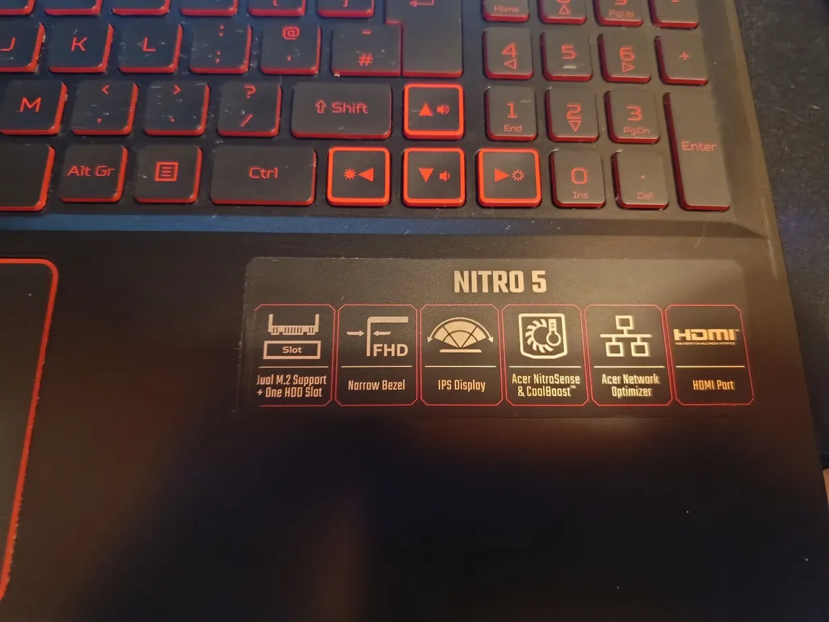 Gaming Laptop Acer nitro 5 - Image 2