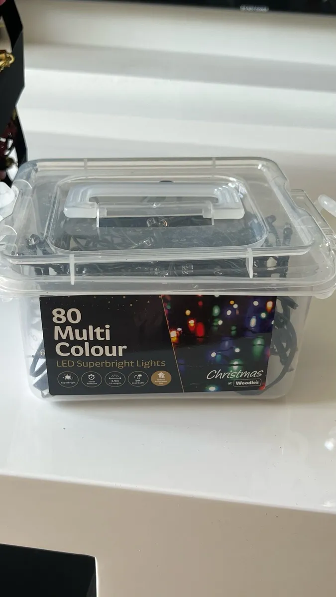 Christmas Decoration Bundle – Baubles Lights Stand - Image 2