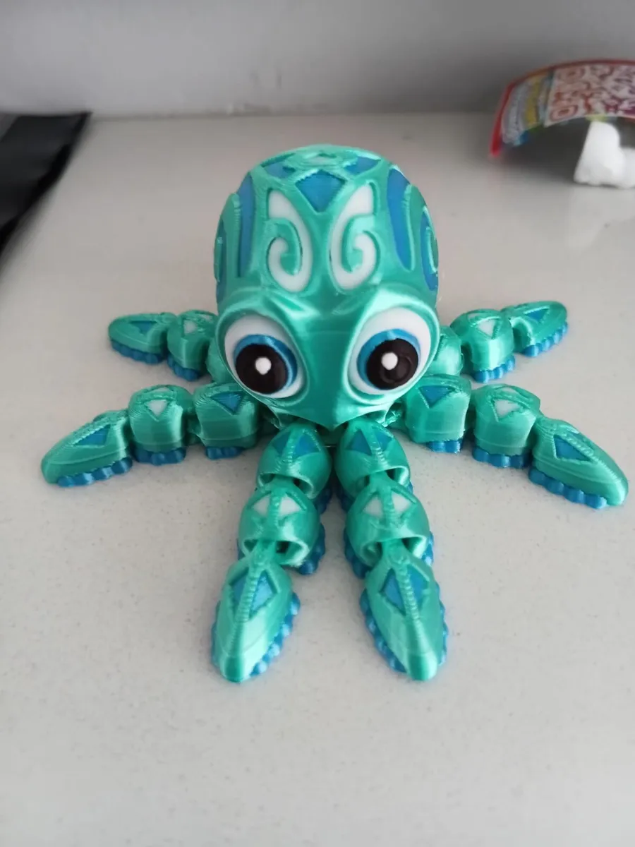 3d printed octopus