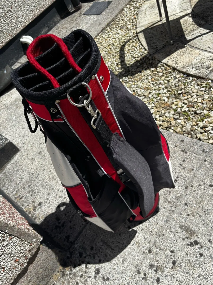 Wilson golf bag and trolley - Image 3