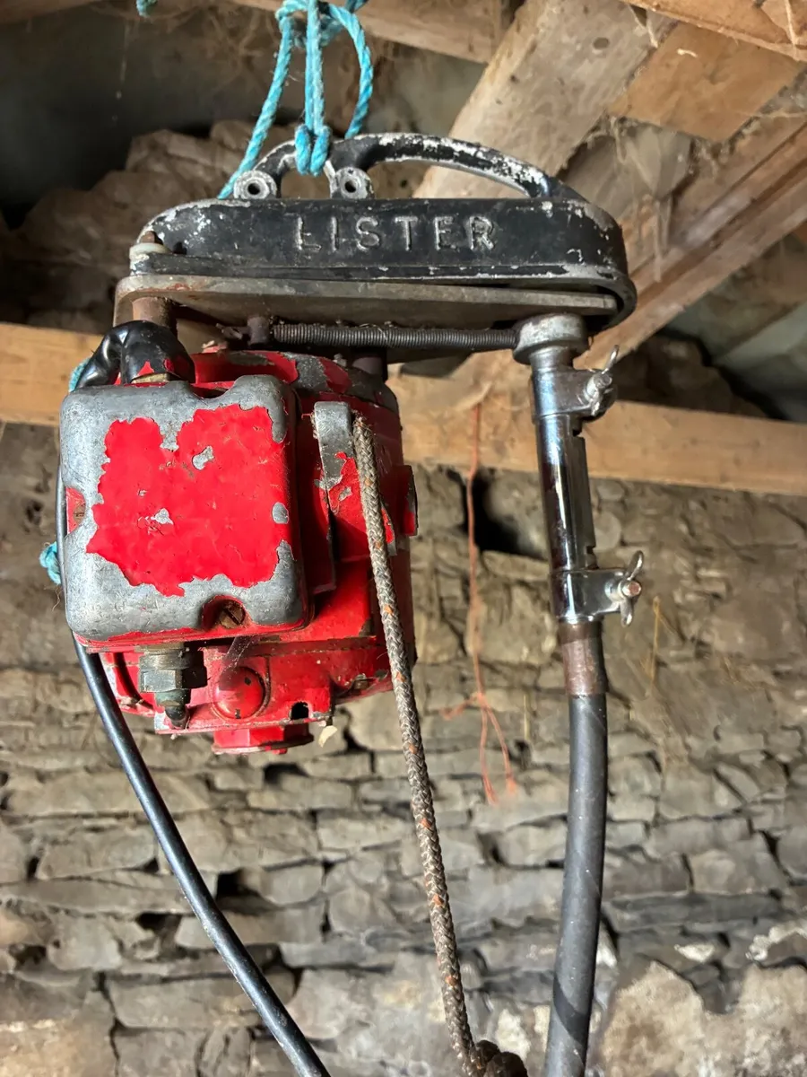 LISTER TWO SPEED SHEARING MACHINE - Image 1