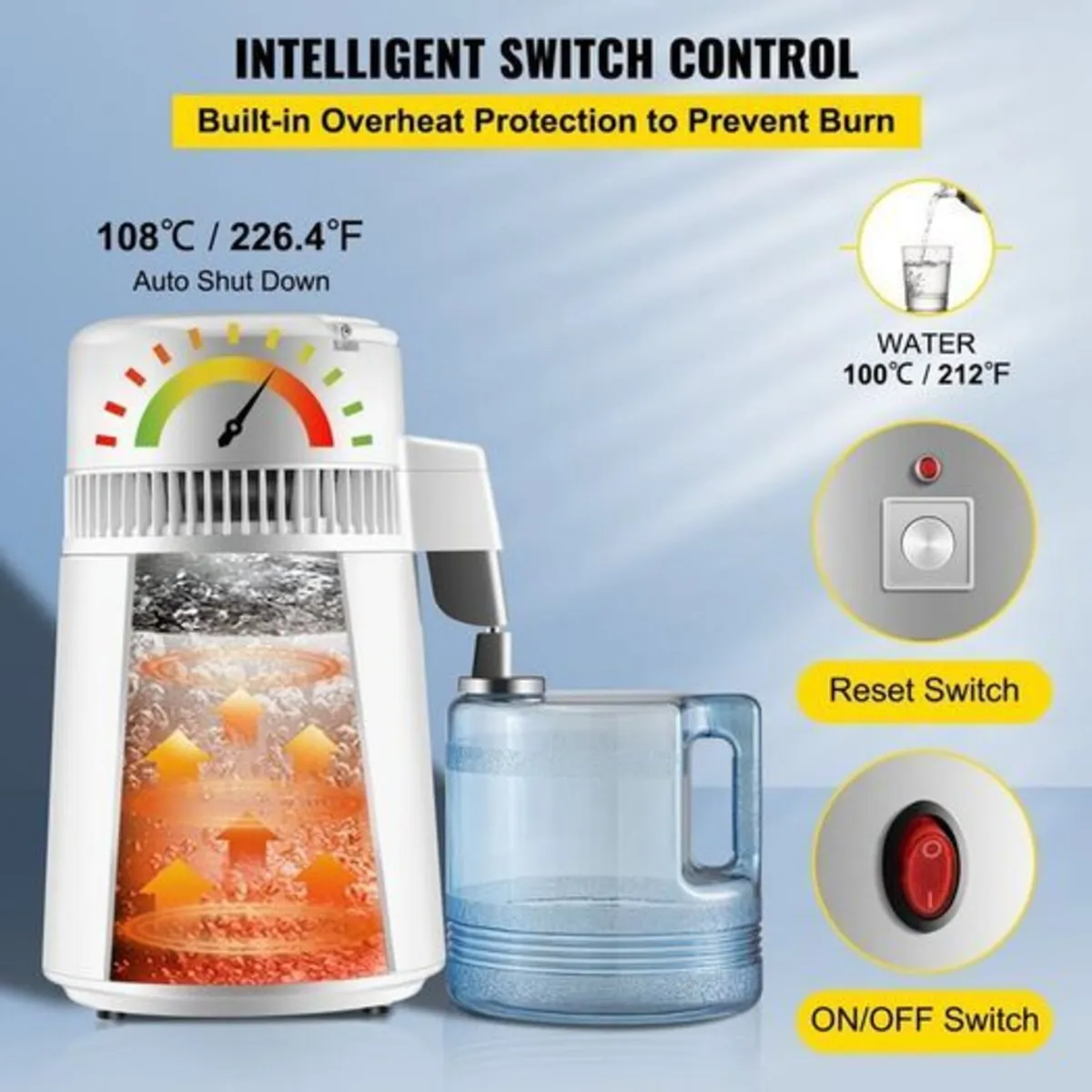 4 L Water Distiller Stainless Steel - Image 3