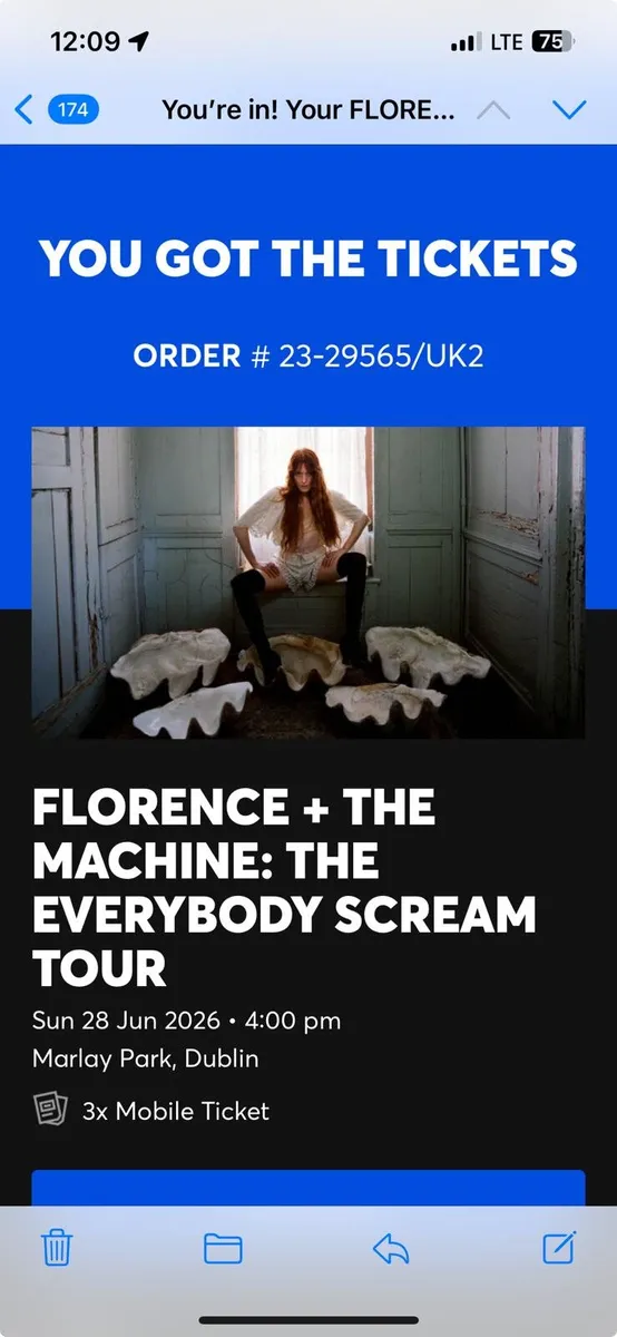 Florence + the Machine Ticket
