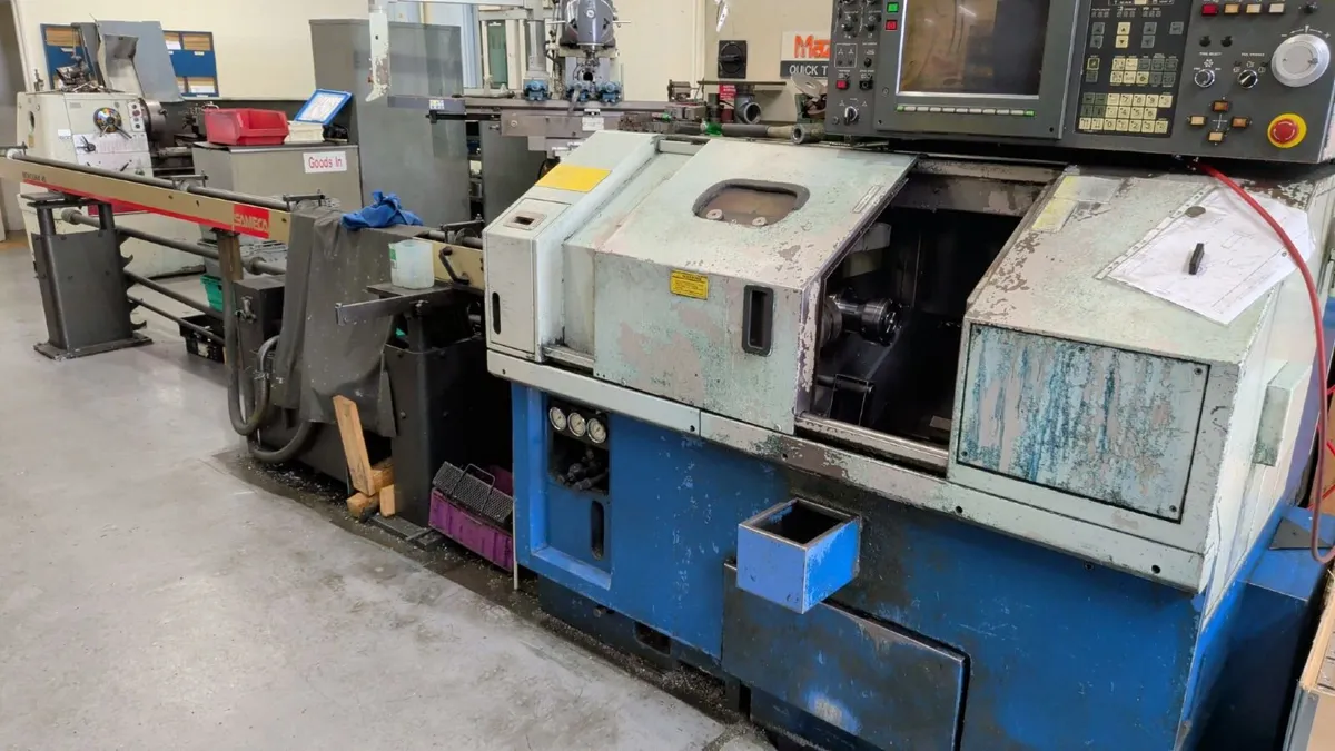 Mazak cnc lathe