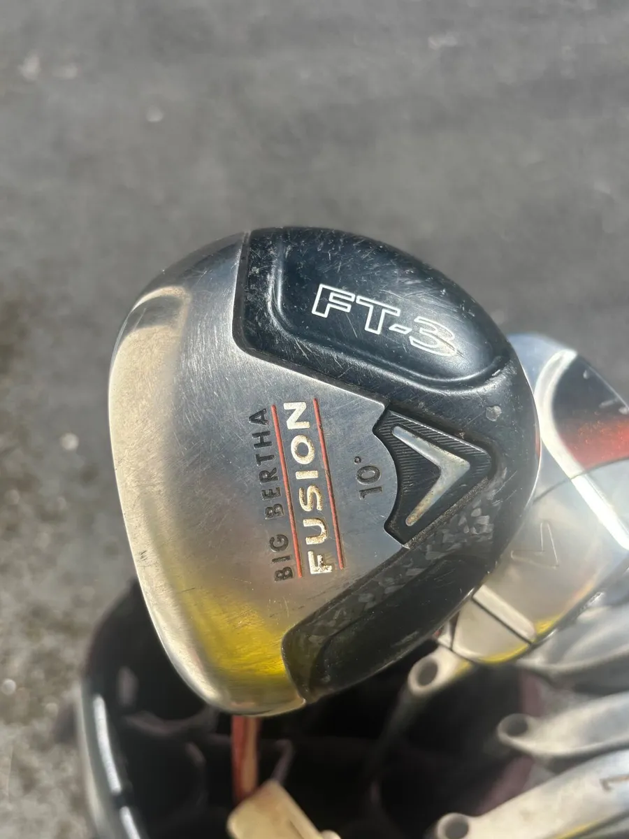 Left handed Callaway golf set - Image 3