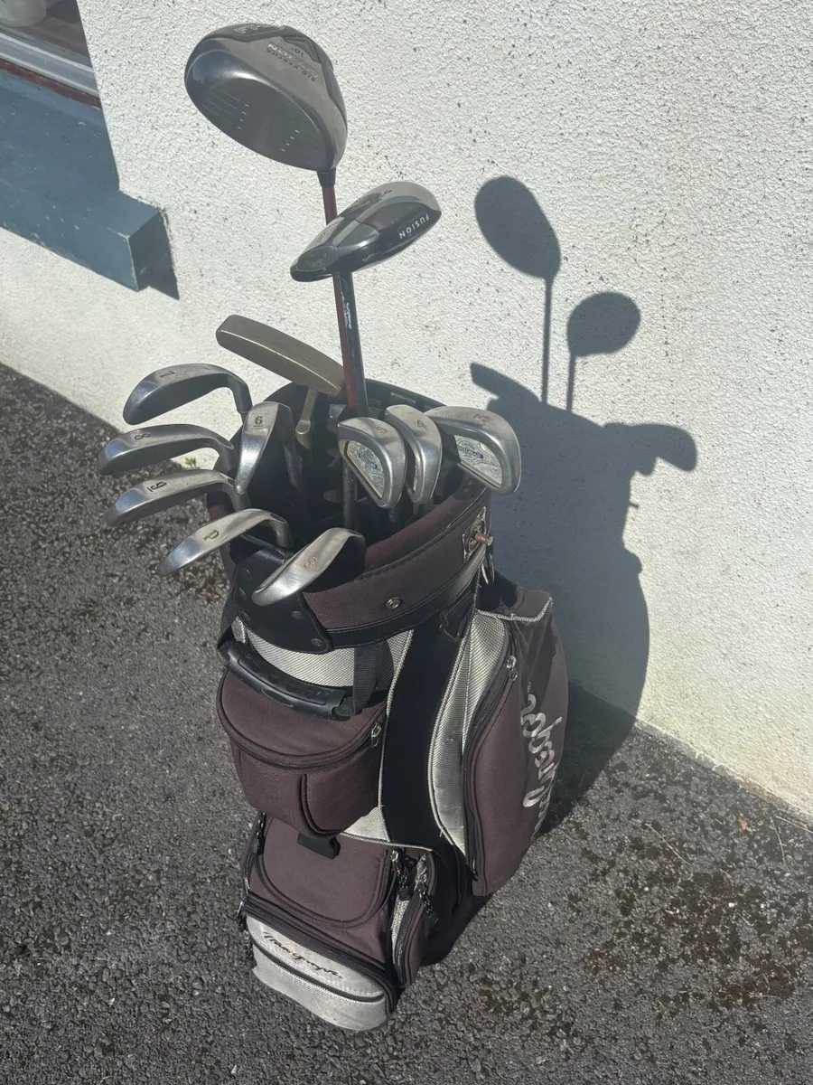 Left handed Callaway golf set - Image 1