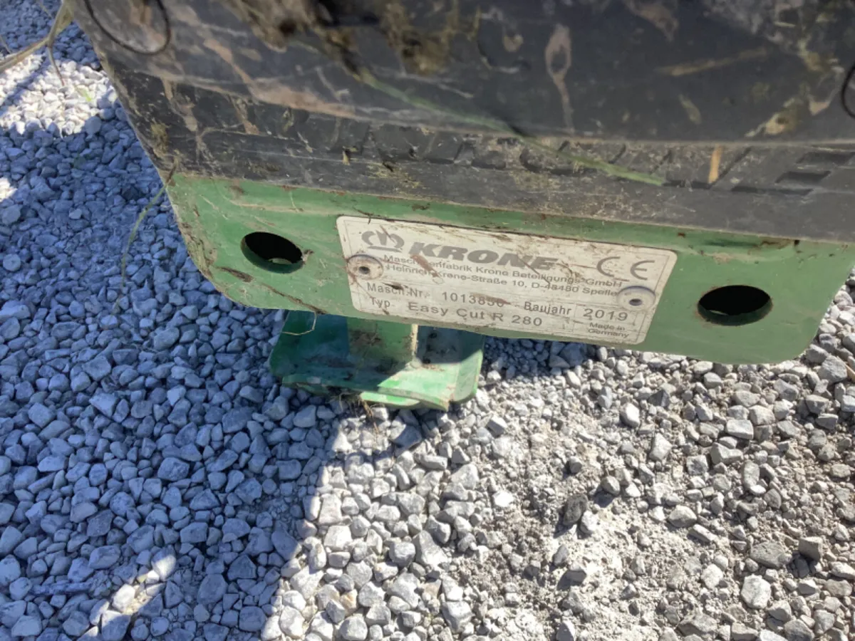 2019 Krone ECR 280 mower - Image 4
