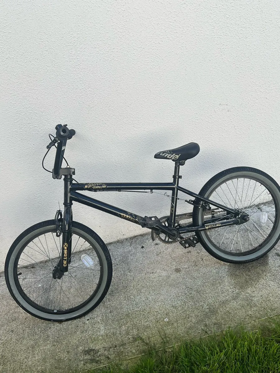 X rated Gold and black second hand BMX €80 - Image 1