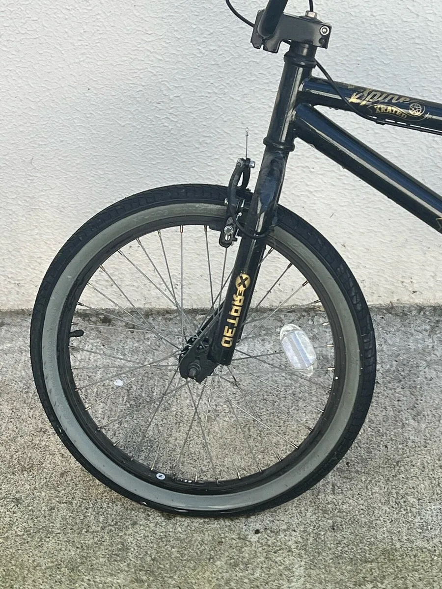 X rated Gold and black second hand BMX €80 - Image 2