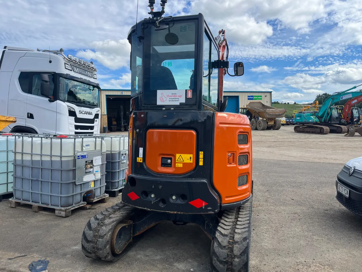 2023 Hitachi ZX33U Only 2250Hrs - MULLANS - Image 2