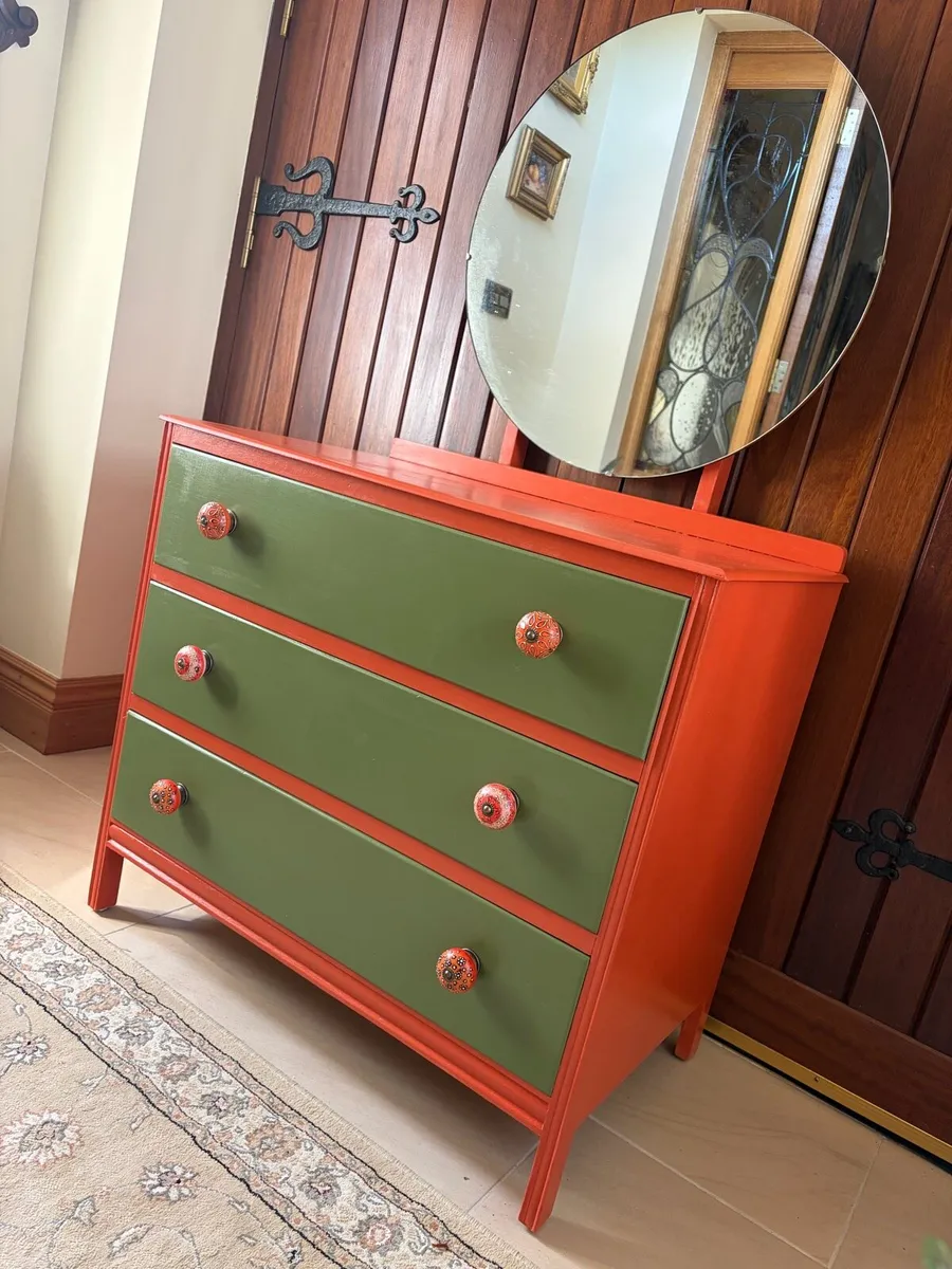Beautifully restored Vintage Dresser - Image 2