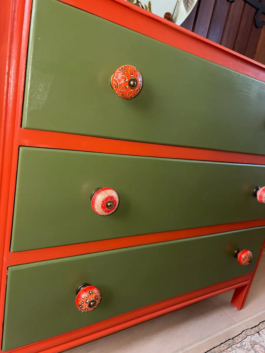 Beautifully restored Vintage Dresser - Image 3